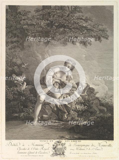 Venus et les Amours (Venus and the Loves), 18th century. Creator: Rene Gaillard.