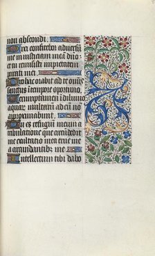 Book of Hours (Use of Rouen): fol. 82r, c. 1470. Creator: Master of the Geneva Latini (French, active Rouen, 1460-80).