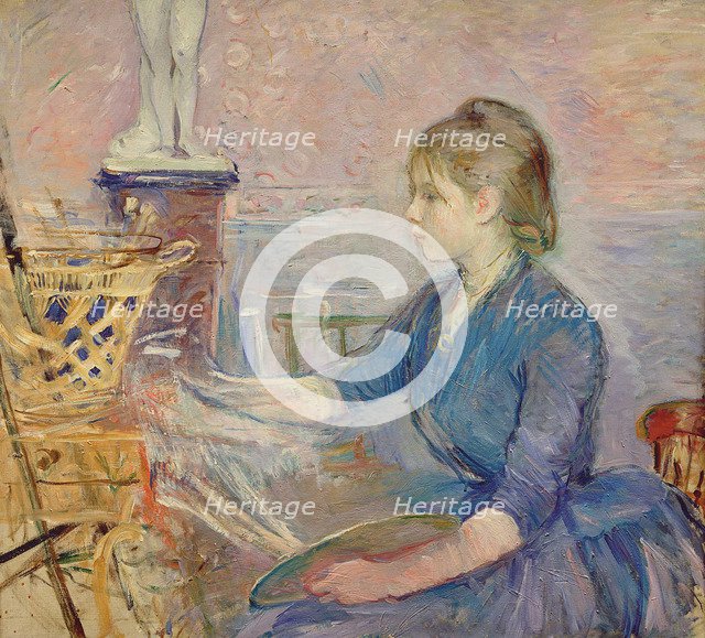 Paule Gobillard painting, 1887. Artist: Morisot, Berthe (1841-1895)