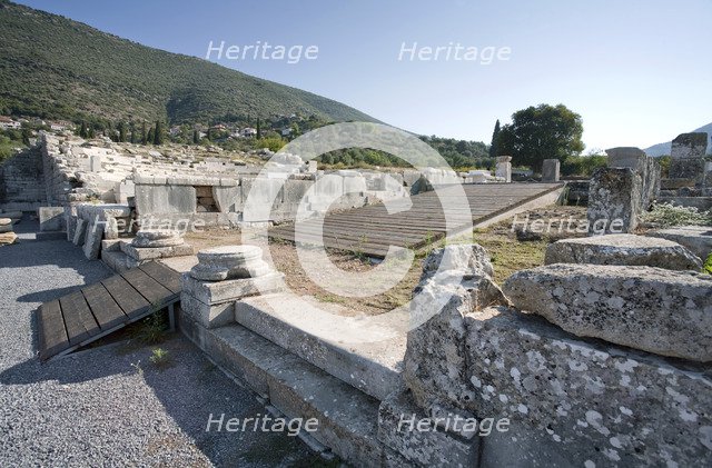 The East Propylon at Messene, Greece. Artist: Samuel Magal