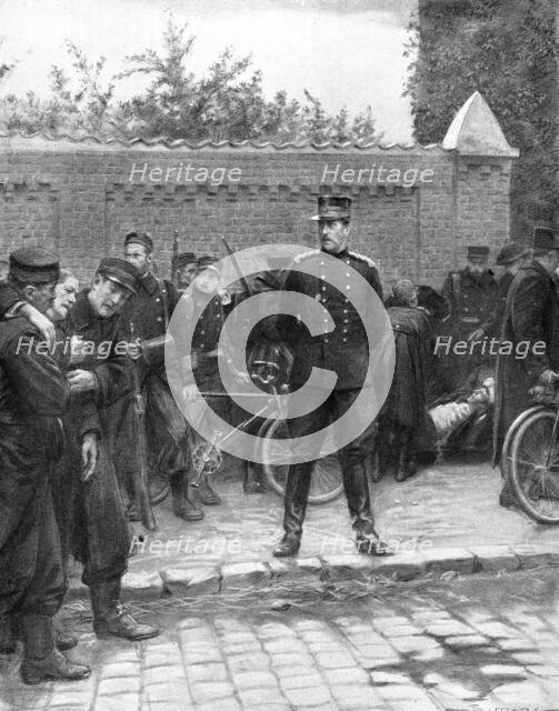 ''Le Roi-Soldat; Albert I. Roi des Belges', 1914. Creator: J Simont.