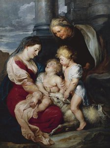 The Virgin and Child with Saint Elizabeth and Saint John the Baptist, 1618. Creator: Peter Paul Rubens.