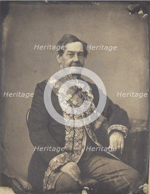 Portrait of Count Sergey Stepanovich Lanskoy (1787-1862), Mid of the 19th cen.