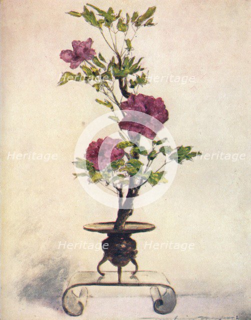 'Flower-Placing', c1887, (1901). Artist: Mortimer L Menpes.