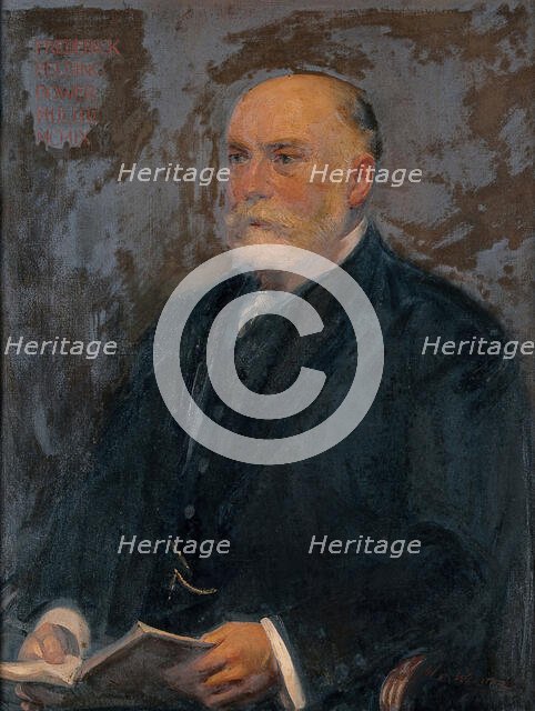 Frederick Belding Power, chemist, pharmacologist and pharmacognosist. Creator: Walter Ernest Webster.