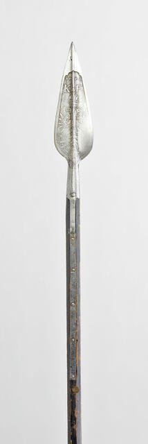 Spear for the Bodyguard of Emperor Ferdinand I, Austrian, 1558. Creator: Unknown.