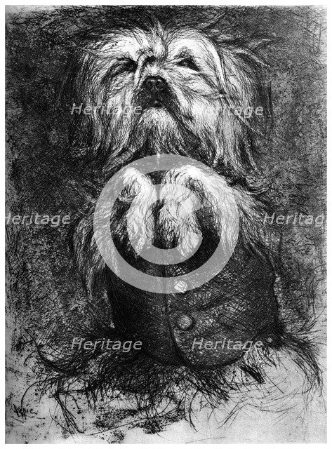 L'Intrigant', c1859-1889, (1924). Artist: Ludovic Lepic