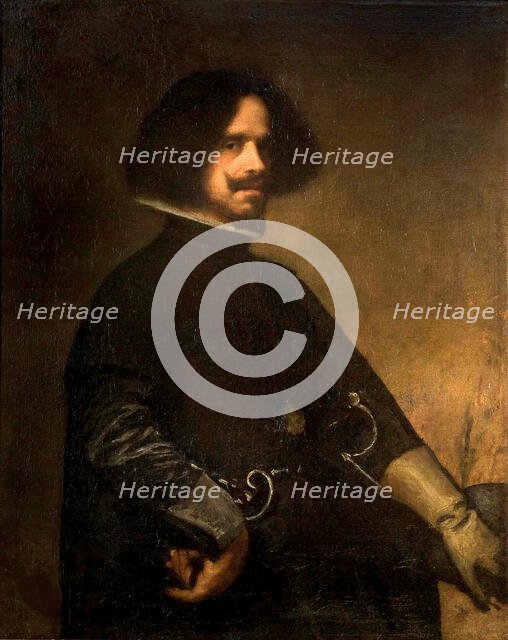 Self-Portrait, c. 1643. Creator: Velàzquez, Diego (1599-1660).