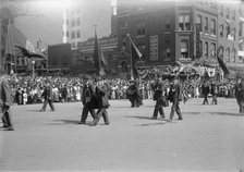 Preparedness Parade - G.A.R. Units in Parade, 1916. Creator: Harris & Ewing.