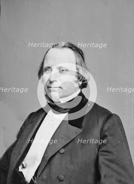 Henry Wilson of Massachusetts, between 1855 and 1865. Creator: Unknown.