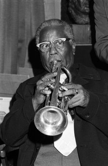 Roy Eldridge, London, 1975. Artist: Brian O'Connor.