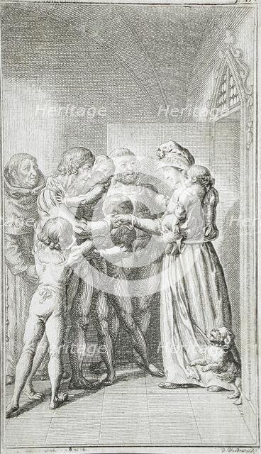 Illustration for V. Weber's 'Stories from Antiquity', 1791. Creator: Daniel Nikolaus Chodowiecki.