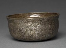 Bowl with Geometric Designs, 1450-1500. Creator: Unknown.