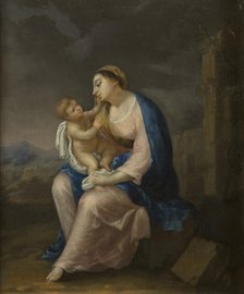 Madonna and Child, 1698. Creator: Andreas von Behn.