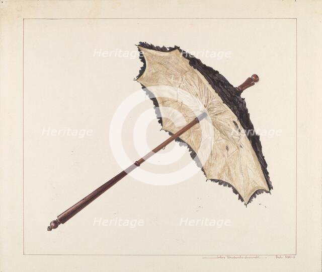 Parasol, c. 1938. Creator: John Swientochowski.