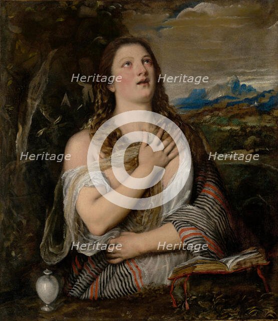 The Penitent Magdalene, 1555-1565. Creator: Titian.