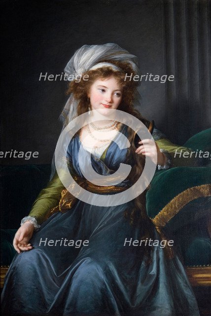 Portrait of Countess Yekaterina Skavronskaya, née von Engelhardt (1761-1829. Artist: Vigée-Lebrun, Marie Louise Elisabeth (1755-1842)