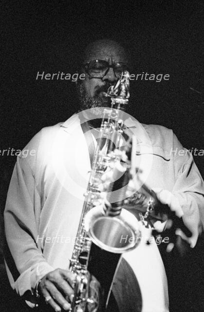 James Moody, Ronnie Scott's Jazz Club, Soho, London, April 1990. Creator: Brian O'Connor.