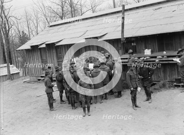 Camp Meade, Maryland - Misc, Views, 1917. Creator: Harris & Ewing.