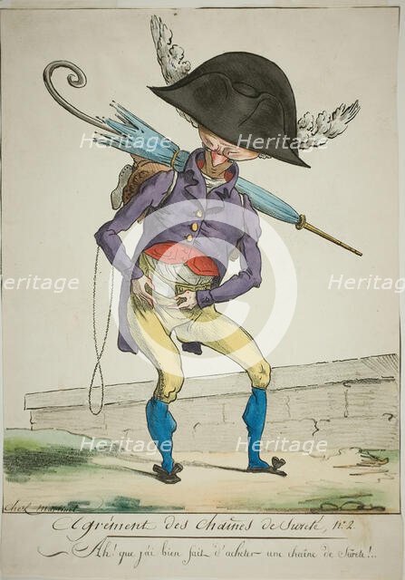 Approval of the Safety-Chain, No. 2, 1809/72. Creator: Pierre-Roch Vigneron.