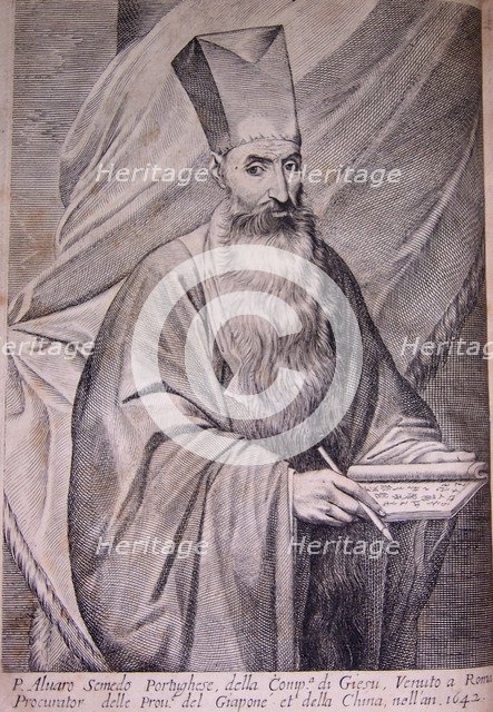 Álvaro Semedo (1586-1658), 1655. Artist: Anonymous  