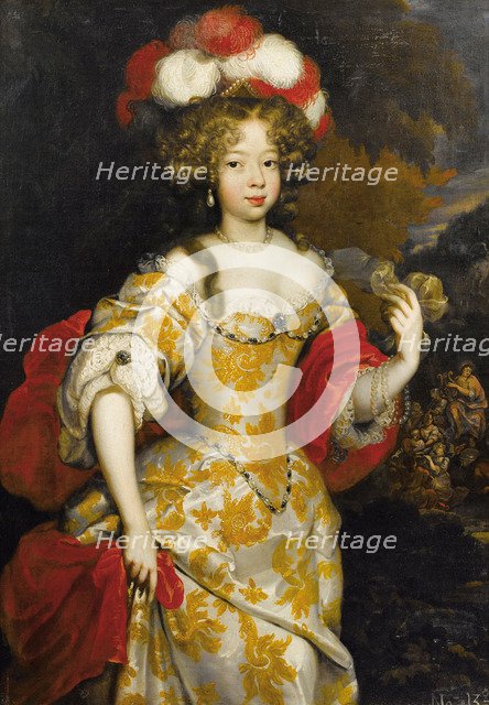 Allegorical Portrait of Hortense Mancini (1646-1699), Duchesse Mazarin, .