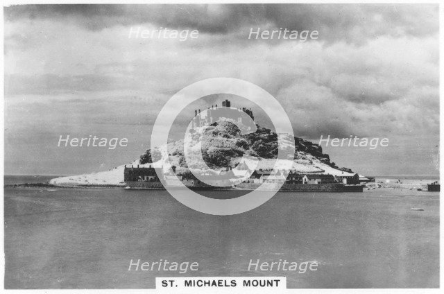 St Michaels Mount, 1936. Artist: Unknown