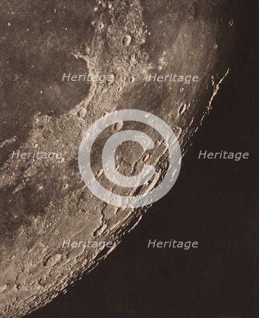 Carte photographique de la lune, 1904. Creator: Charles le Morvan.