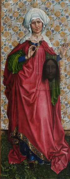 Saint Veronica, c1428-1430. Creator: Master of Flémalle;Robert Campin workshop.