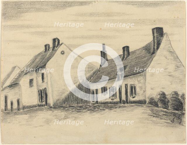 The Zandmennik House, c. 1879/1880. Creator: Vincent van Gogh.