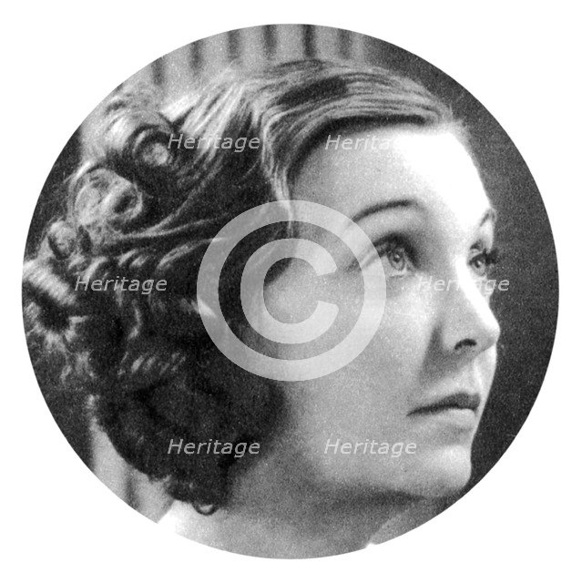 ZaSu Pitts, American actress, 1934-1935. Artist: Unknown
