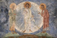 The Transfiguration of Jesus, 12th century. Artist: Ancient Russian frescos  