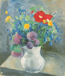 'Flowers', 1925.  Artist: Petr Savvic Utkin