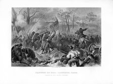 Charge of General Smith's Division, Capture of Fort Donelson, Tennessee, 1862-1867.Artist: Felix Octavius Carr Darley
