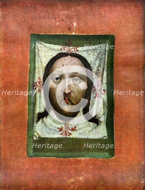 'Vera Icon', back panel of the Viennese Madonna, c1470 (1955). Artist: Unknown