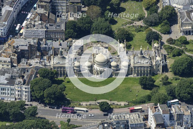 The Royal Pavilion, listed Grade I, The City of Brighton and Hove, 2024. Creator: Damian Grady.