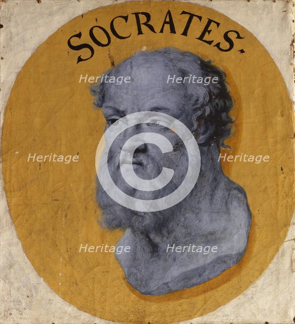 Socrates, c. 1670. Creator: Sandrart, Joachim, von (1606-1688).