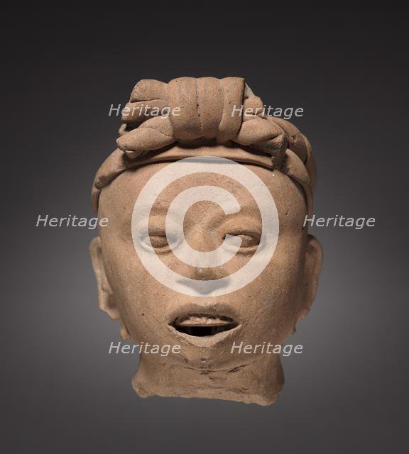 Head Fragment, 900-1200. Creator: Unknown.