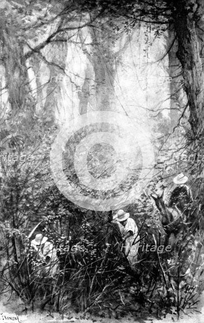 The Spanish-American War: the rainy season in Cuba - in the country, 1898. Creator: Unknown.