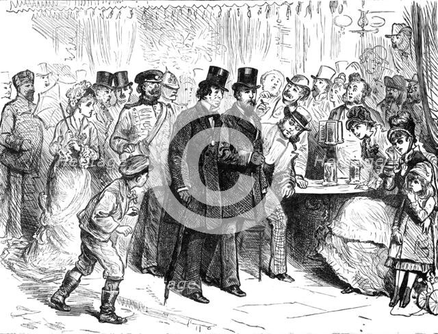 The late Lord Beaconsfield: Lord Beaconsfield at Berlin, 1878, (1881). Creator: Unknown.