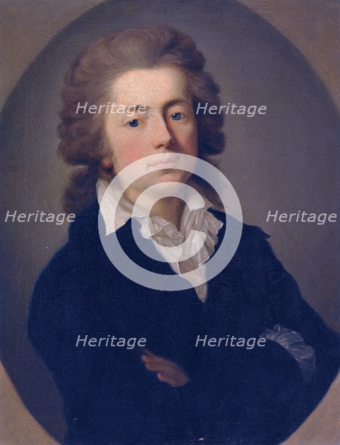 Portrait of Count Jan Nepomucen Potocki (1761-1815), 1790. Artist: Anonymous  