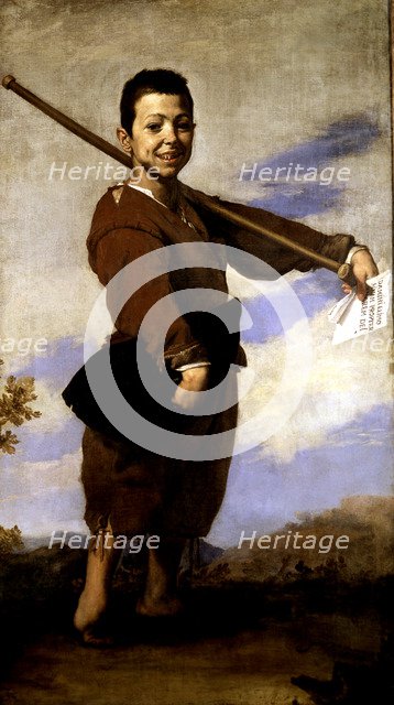  'The knock knees', 1642, oil by José de Ribera.