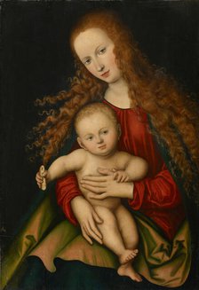 Madonna and Child, 1529. Creator: Cranach, Lucas, the Elder (1472-1553).