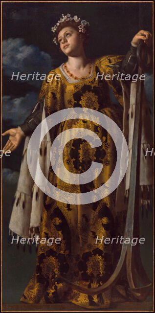 Allegory of Hope, c.between 1617 and 1618. Creator: Alessandro Turchi.