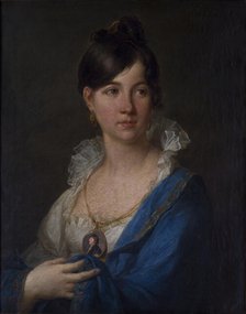 Portrait of Maria Magnuszewska, c1815. Creator: Franciszek Ksawery Lampi.