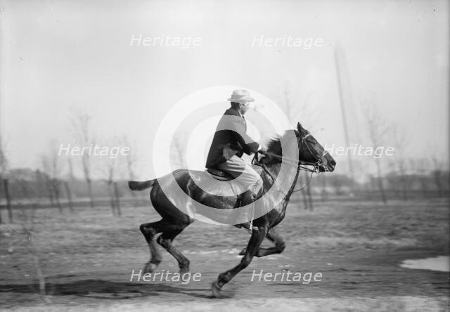 Wrisley Brown, Attorney - Riding, 1914. Creator: Harris & Ewing.