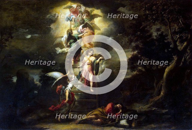 Jacob's Dream', c1665. Creator: Murillo, Bartolomé Estebàn (1617-1682).