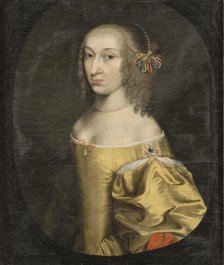 Hedvig Sofia, 1623-83, Princess of Brandenburg, 1649. Creator: Unknown.