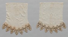 Embroidered Sleeves, 19th century. Creator: Unknown.