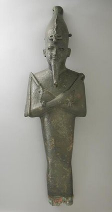 Standing Osiris Statue, New Kingdom-Third Intermediate Period (1504-711 BCE) or modern. Creator: Unknown.